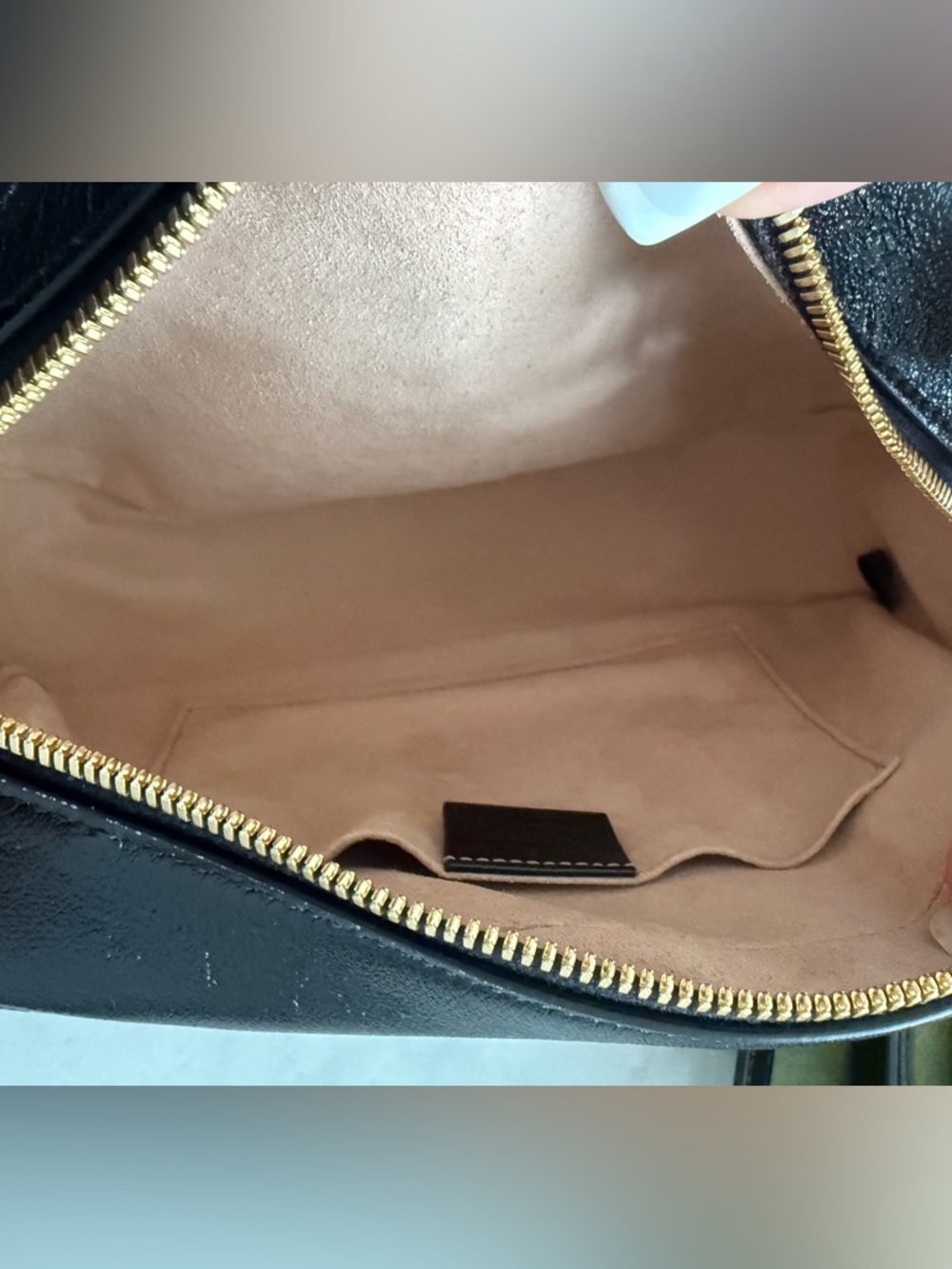 Gucci GG Marmont Shoulder Bag Quilted GG Canvas with leather - Picture 13 of 16